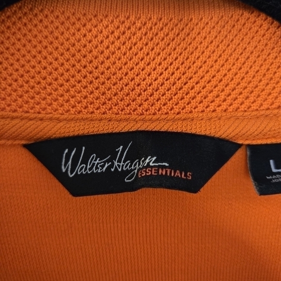 Walter Hagen Essential Orange Men's Golf Polo Shirt Size Large - Picture 5 of 11